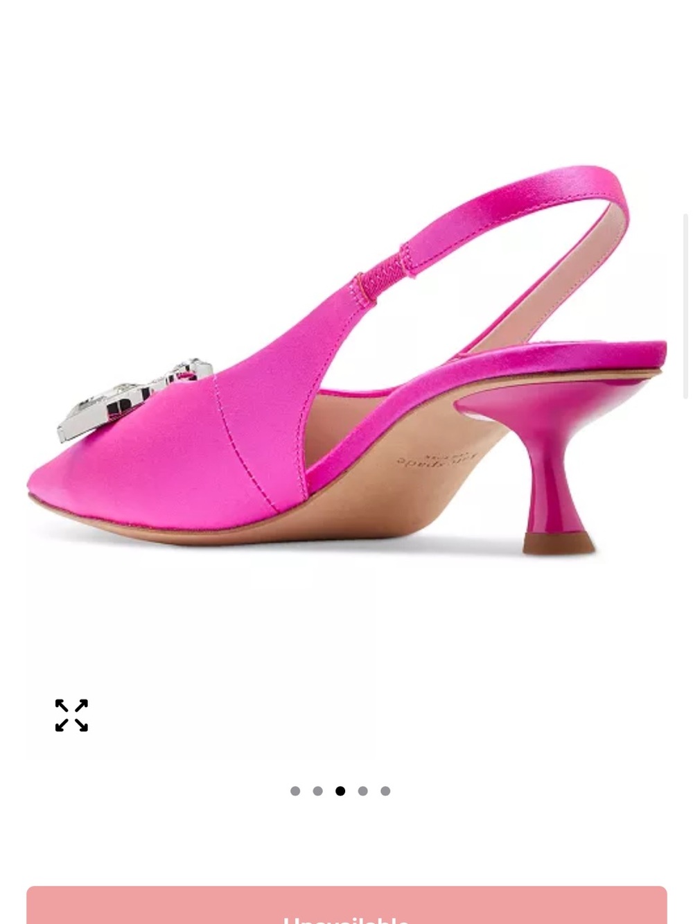 CONSIDERING OFFERS!
Kate Spade Renata Hot Pink Kitten Heel, 5.5B - Picture 7 of 8